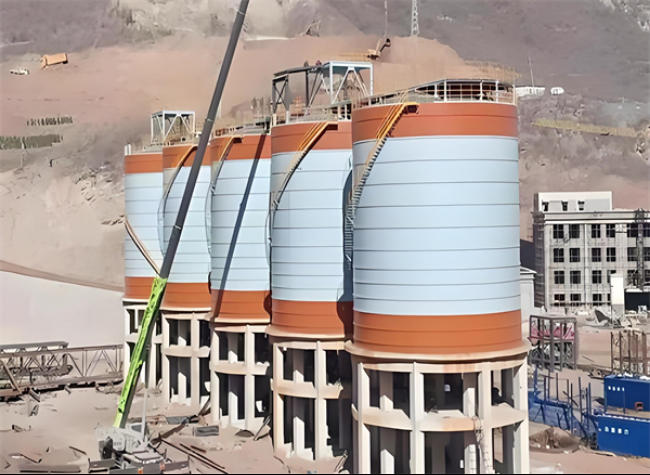 隆子高架钢板仓